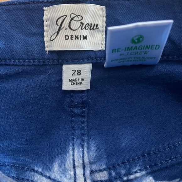 J. Crew Vintage Straight Jean in Tie Dye - Picture 9 of 11